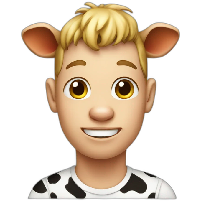 human cow emoji