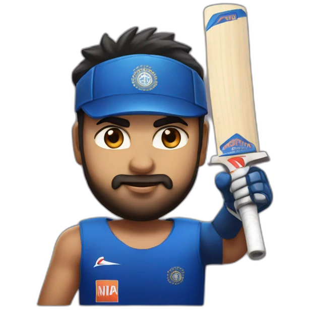 Hitman Rohit Sharma  emoji
