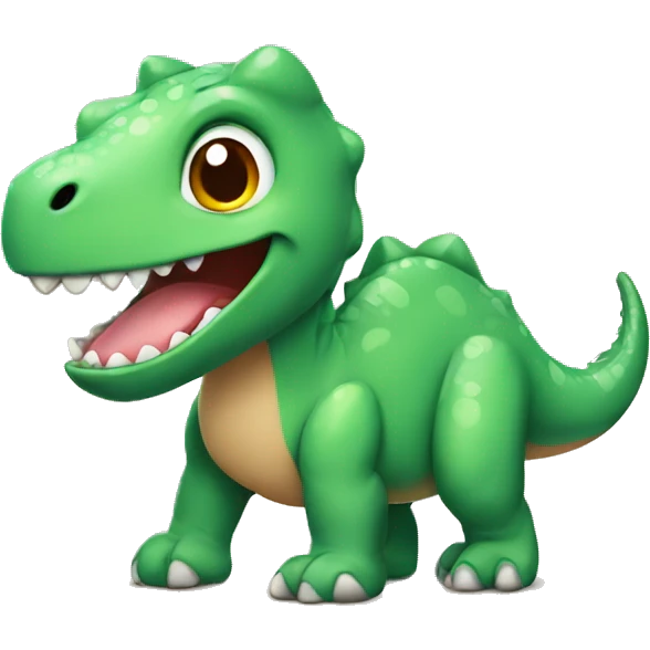 Cute dinosaur emoji