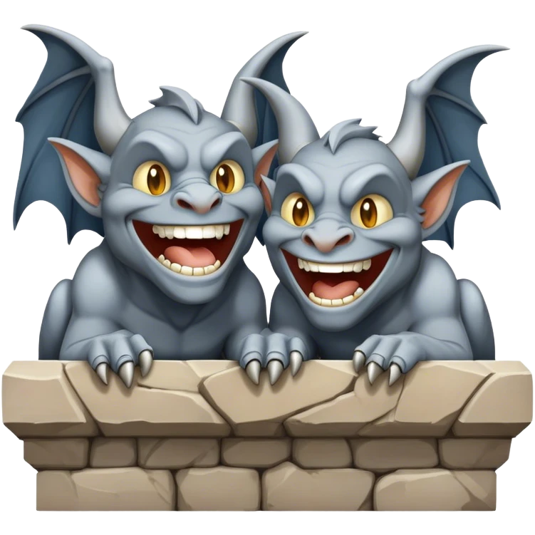 Laughing Gargoyles emoji