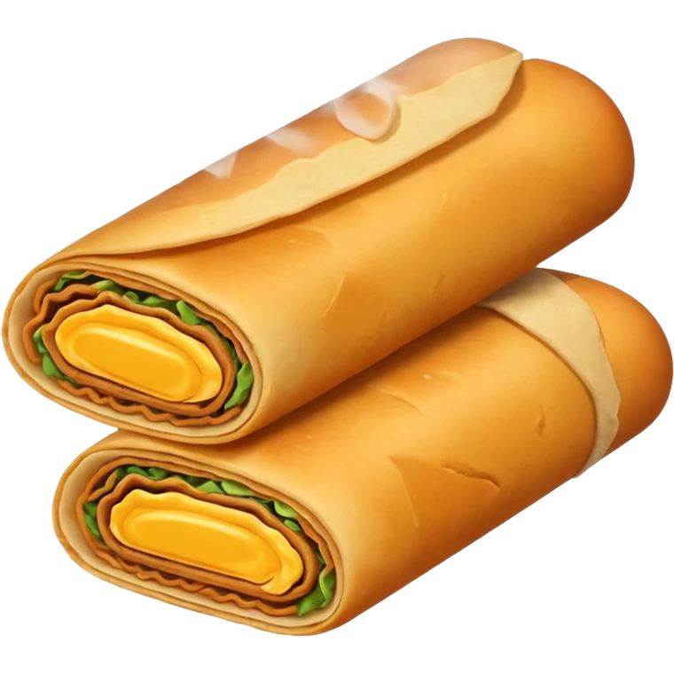Egg roll emoji