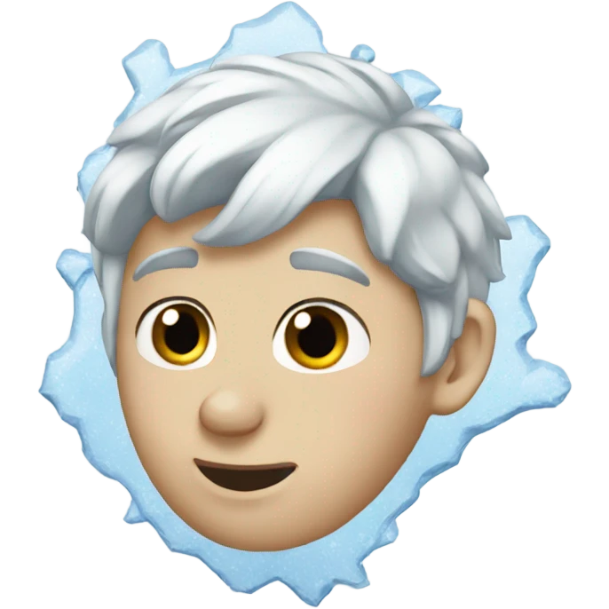 Frozen puddle emoji