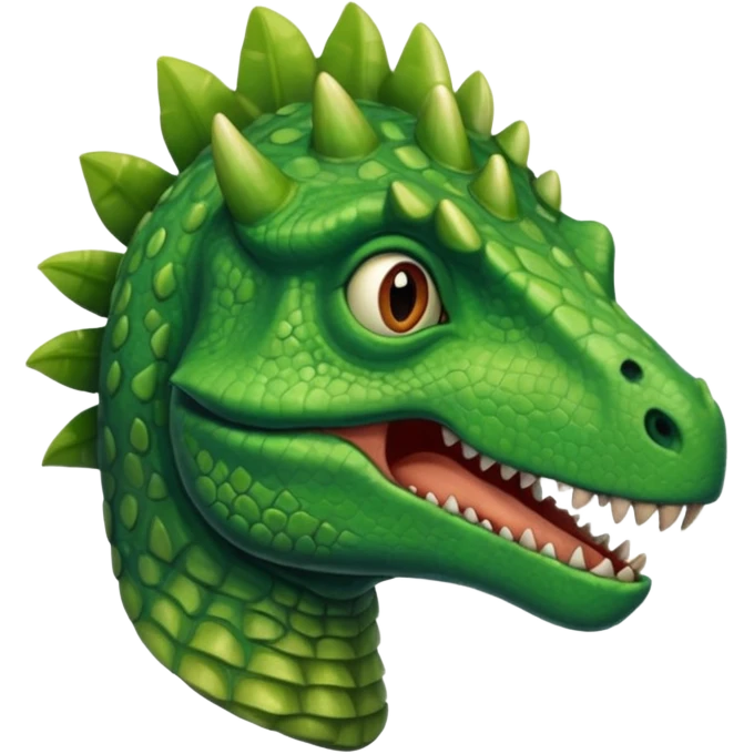  dinosaur head on human body  emoji