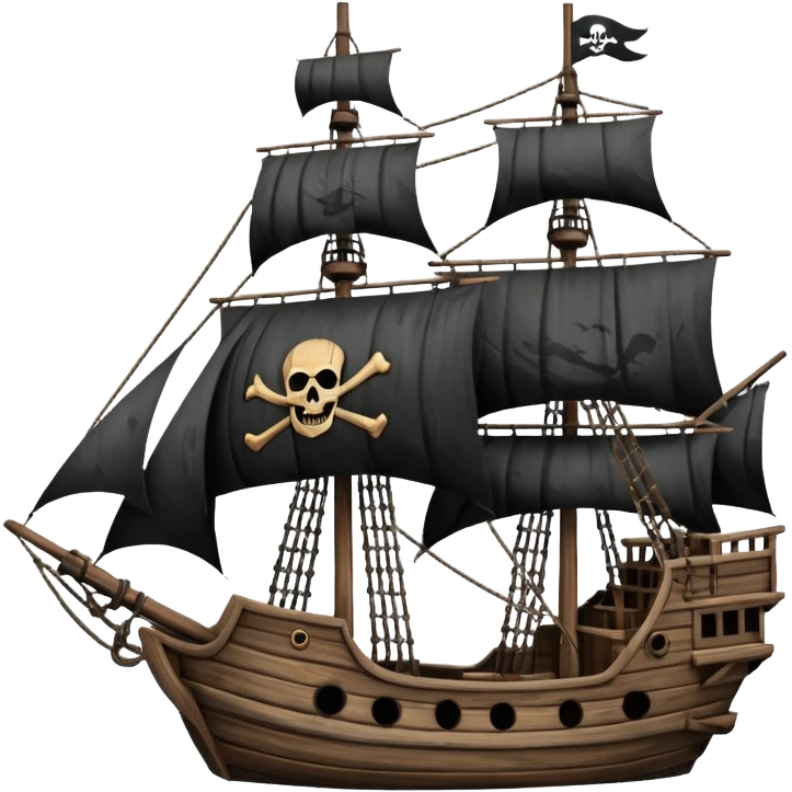 Pirate Ship emoji
