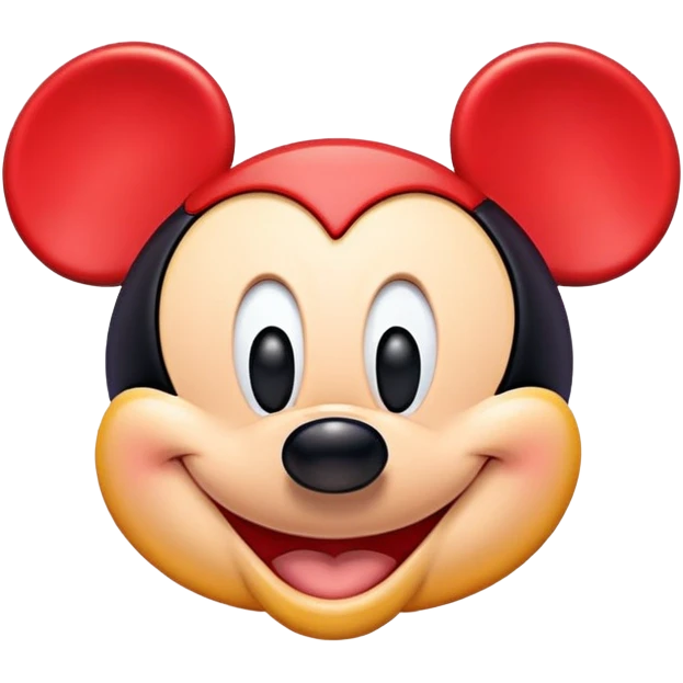 Mickey Mouse emoji