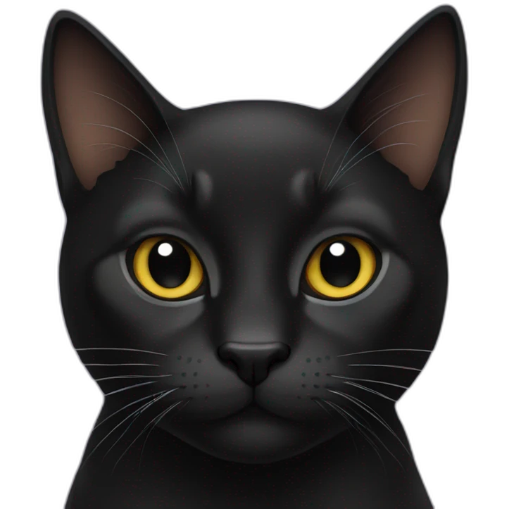black catcat emoji