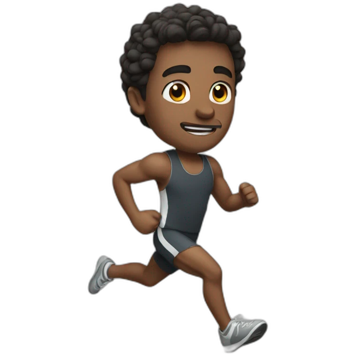 Greg who runs fast emoji