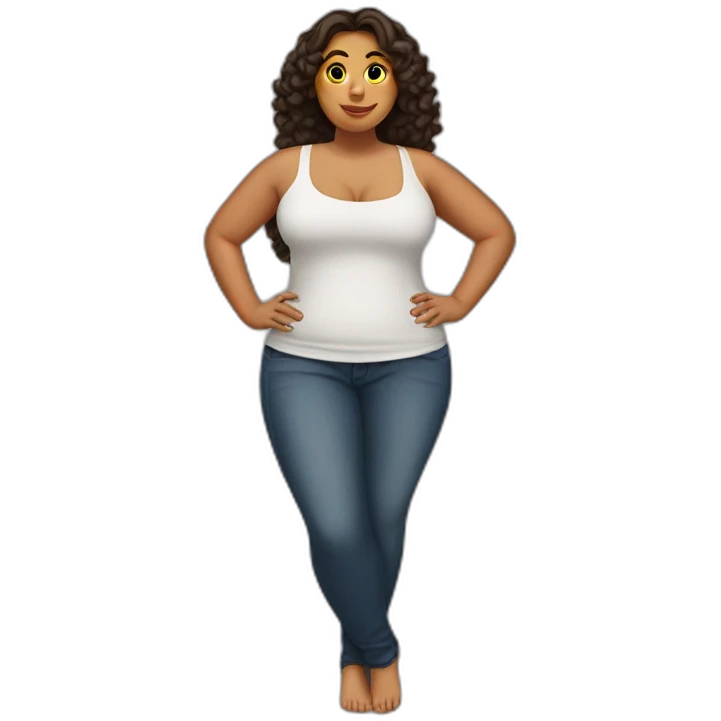 big body latina emoji