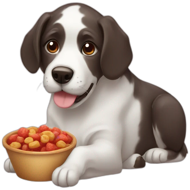 food for dog emoji