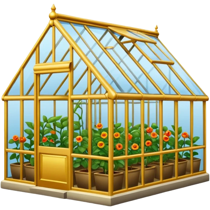 luxury greenhouse emoji