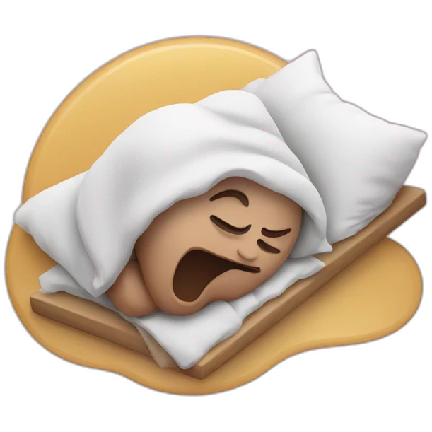 Sleep hangry emoji