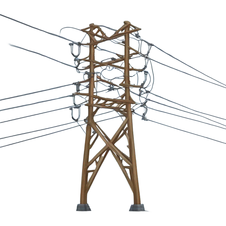 Power line emoji