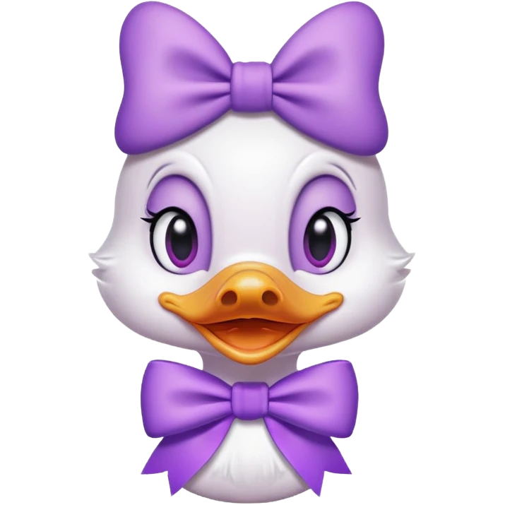Daisy Duck from Disney emoji