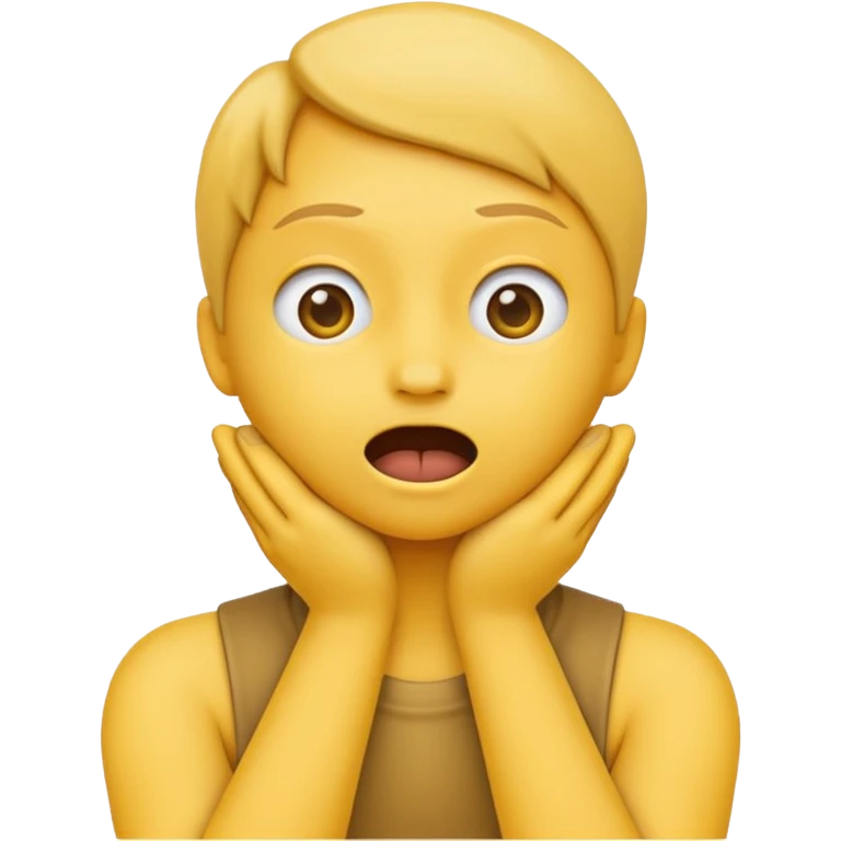 yellow emoji hands choking its neck  emoji