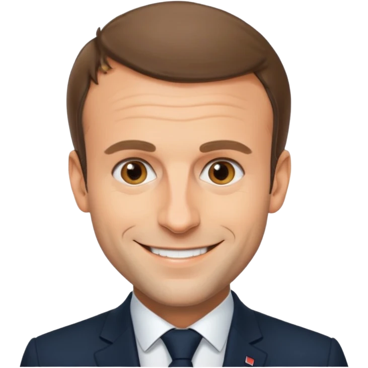 Emmanuel Macron emoji