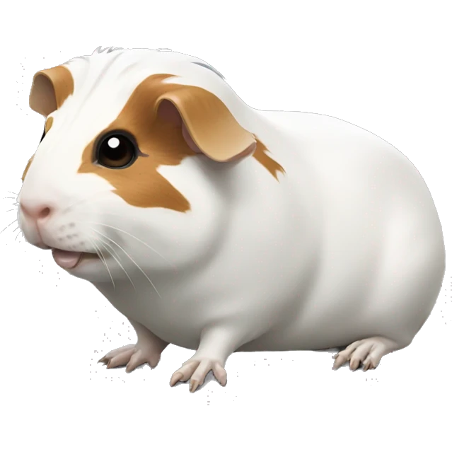 The skeleton of a guinea pig emoji