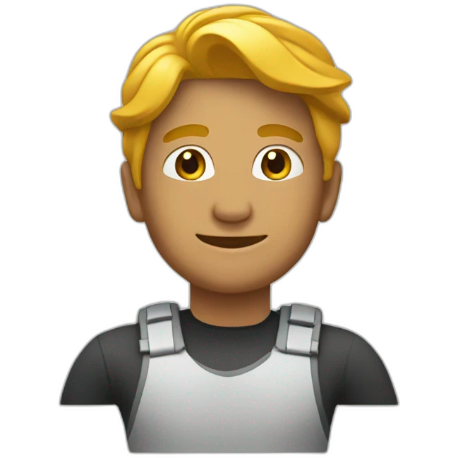 Salut a l'élastique emoji