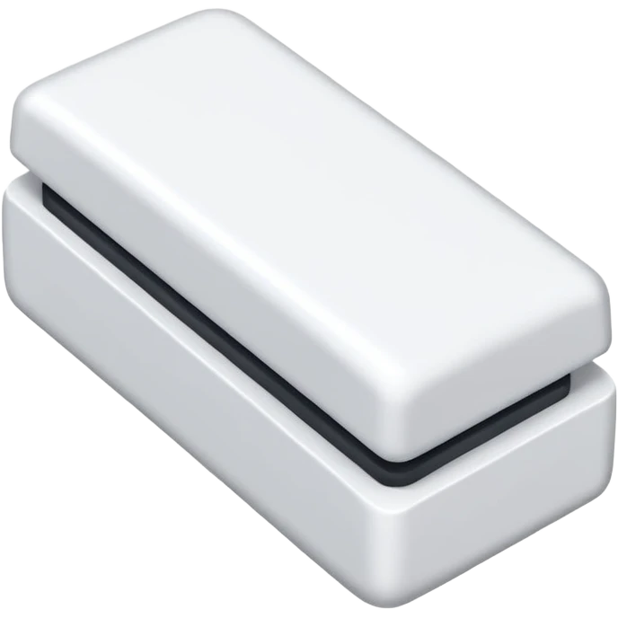 White eraser emoji