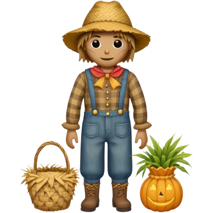 Scarecrow, emoji