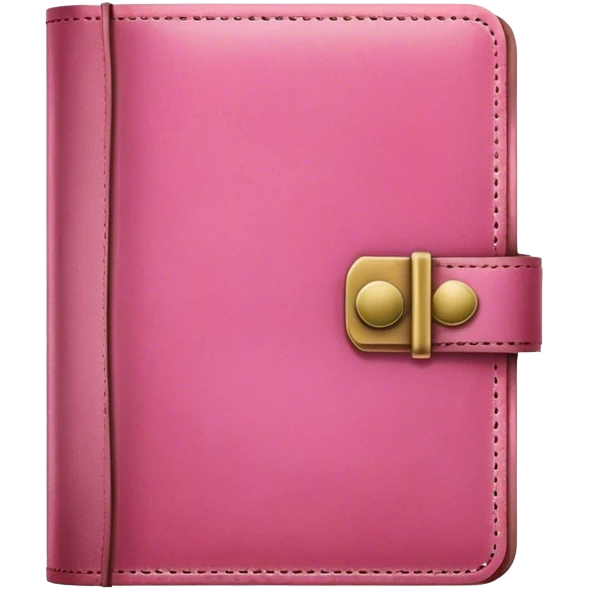 pink diary emoji