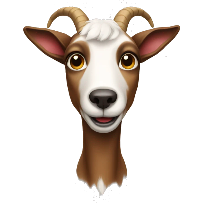 dog goat emoji