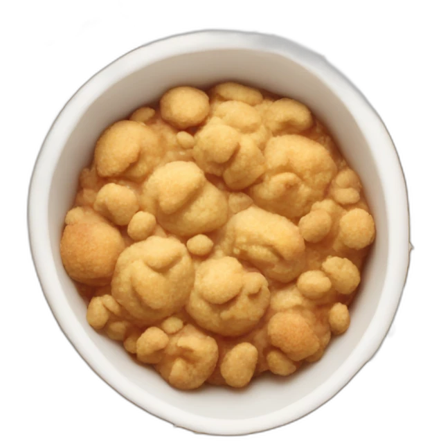 Apple crumble emoji
