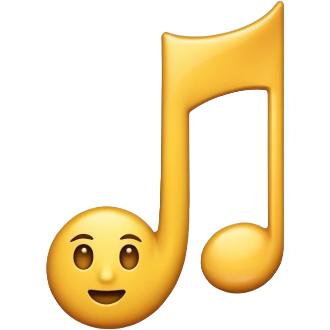quarter note emoji