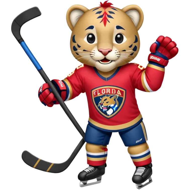 Florida Panthers hockey mascot emoji