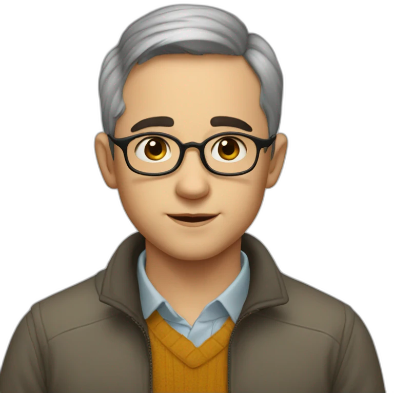 young arthur klipfel no glasses emoji
