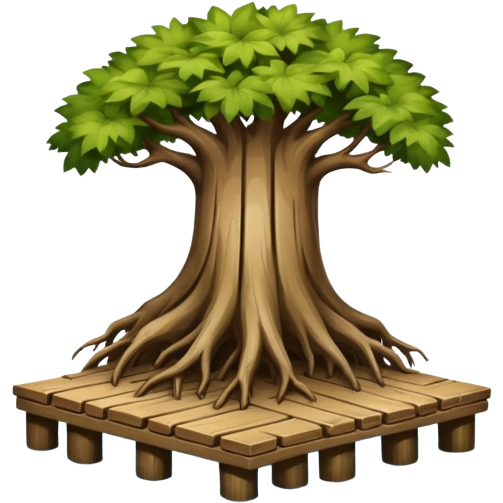 dock with deep roots emoji