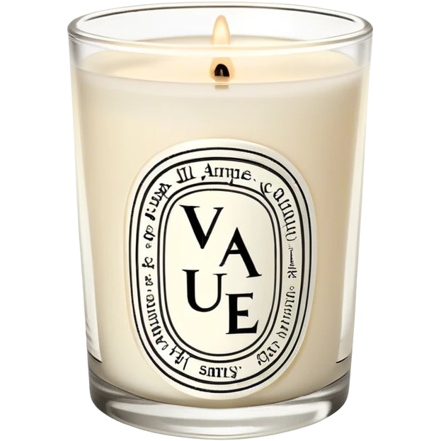 Diptyque vanilla candle emoji