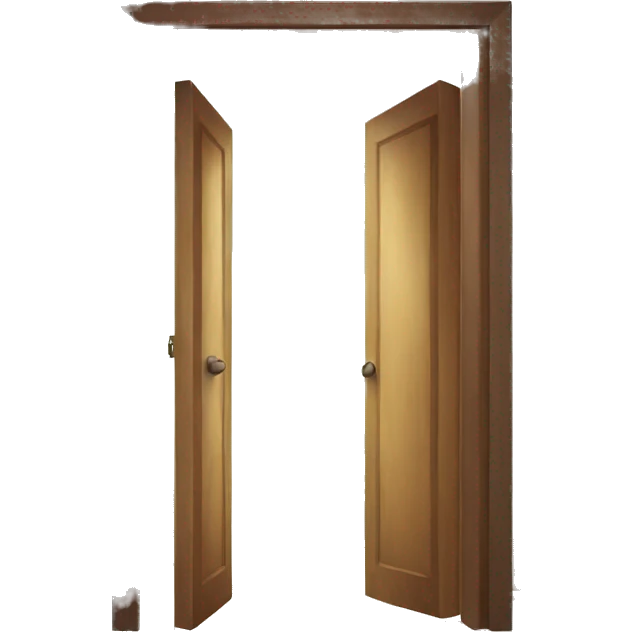 opened door emoji