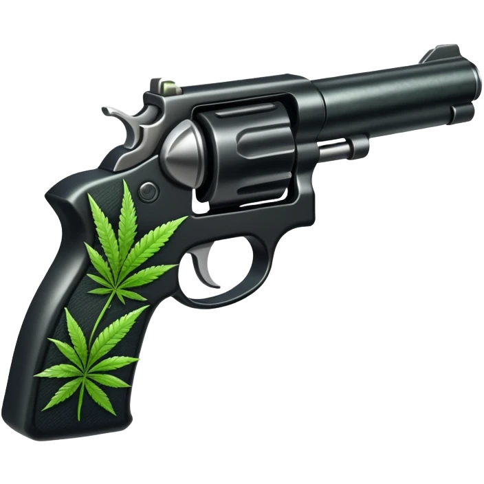 Gun weed emoji
