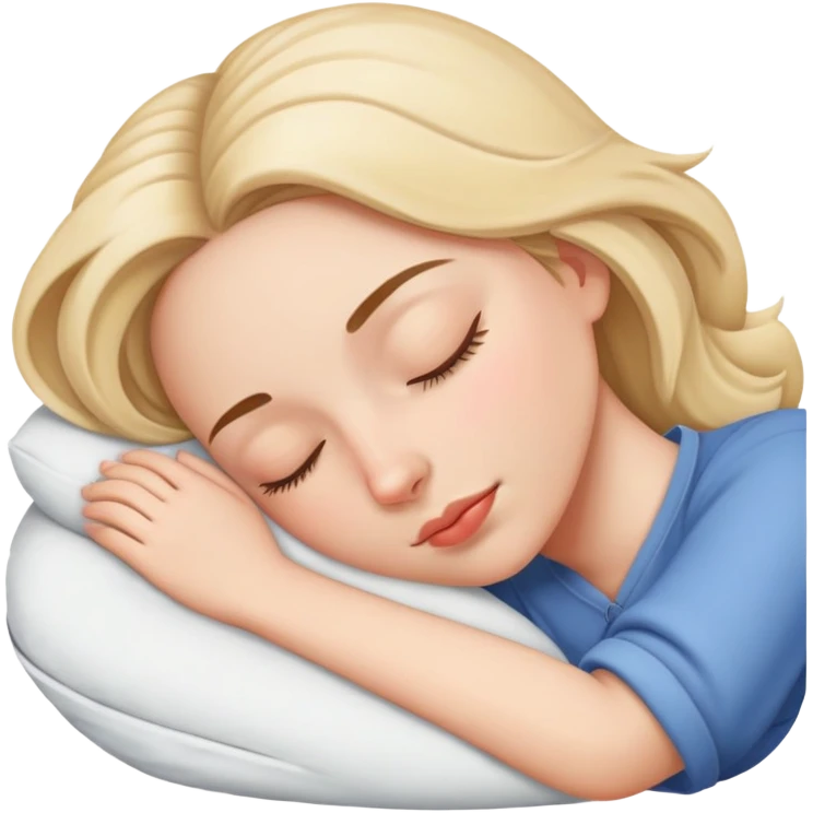 Lauren sleeping  emoji