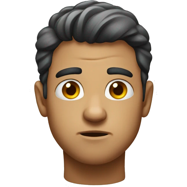 desperate look emoji