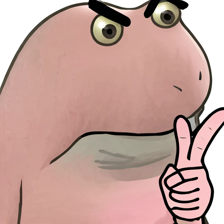 Pink middle finger  emoji