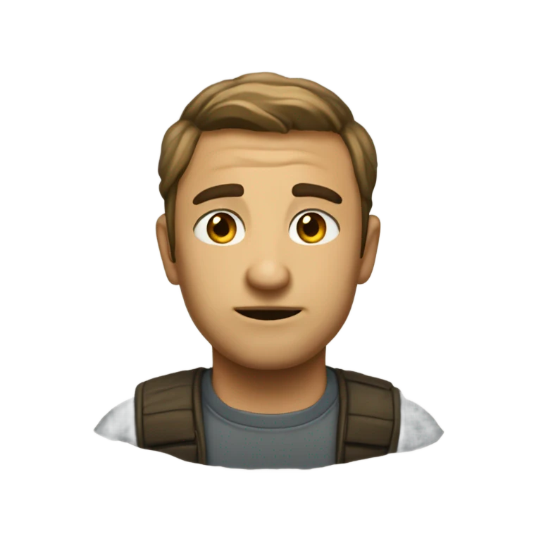 Собака в очках emoji