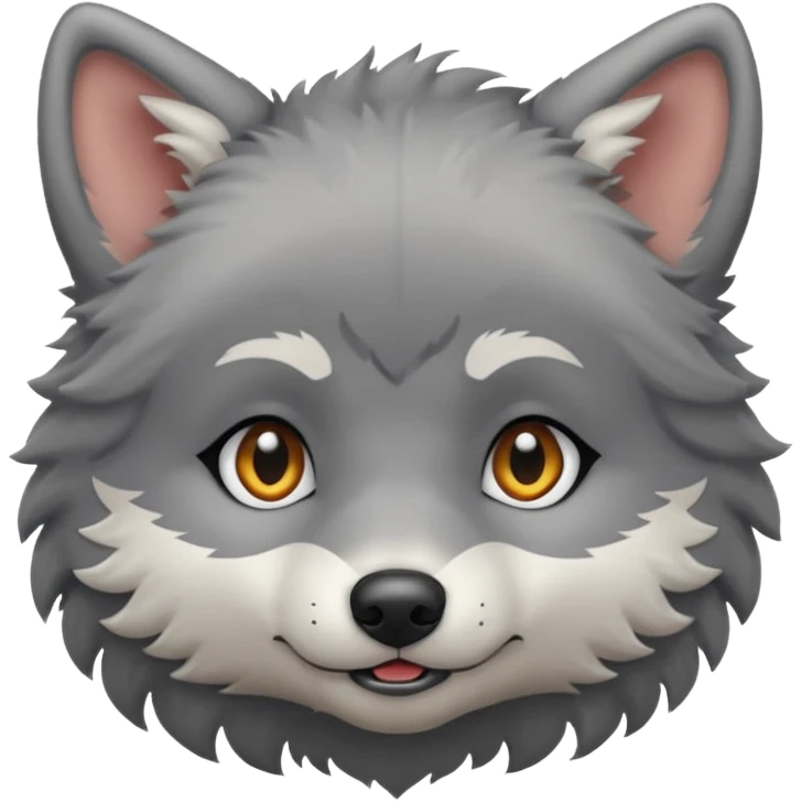 baby wolf emoji