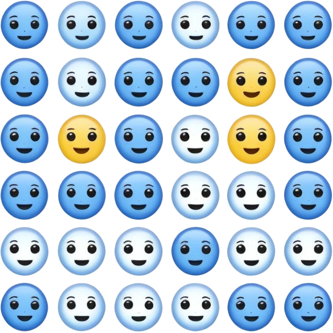 An emoji that represents the K-pop group Seventeen and also symbolizes my personal icon ❄️, along with a Seventeen-related 💙and 🪩🎤💎 I want it to be more attractive  emoji