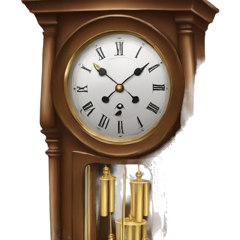 grandfather clock emoji