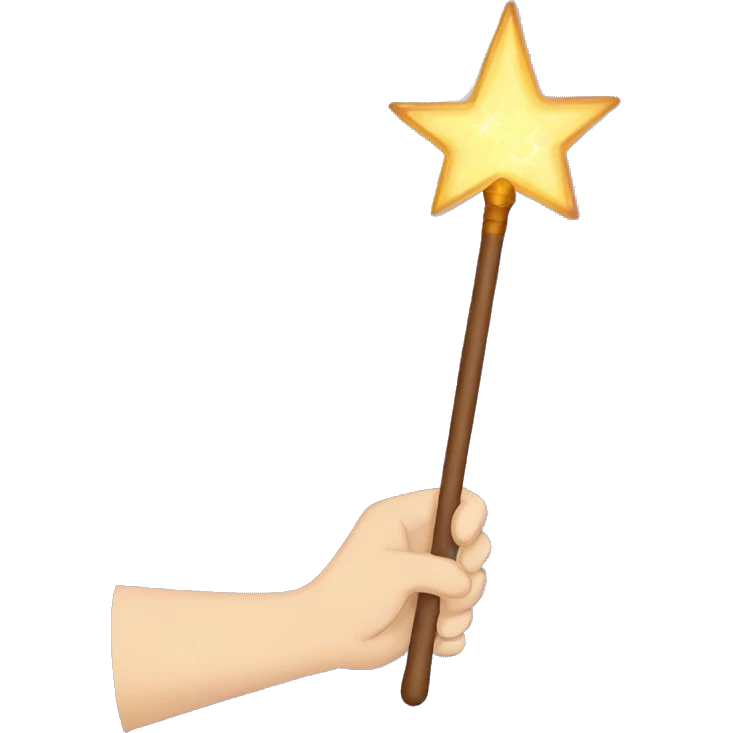Harry Potter magic wand  emoji