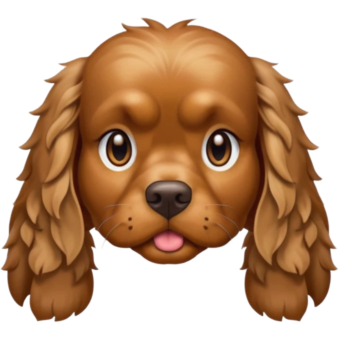 Angry cocker emoji