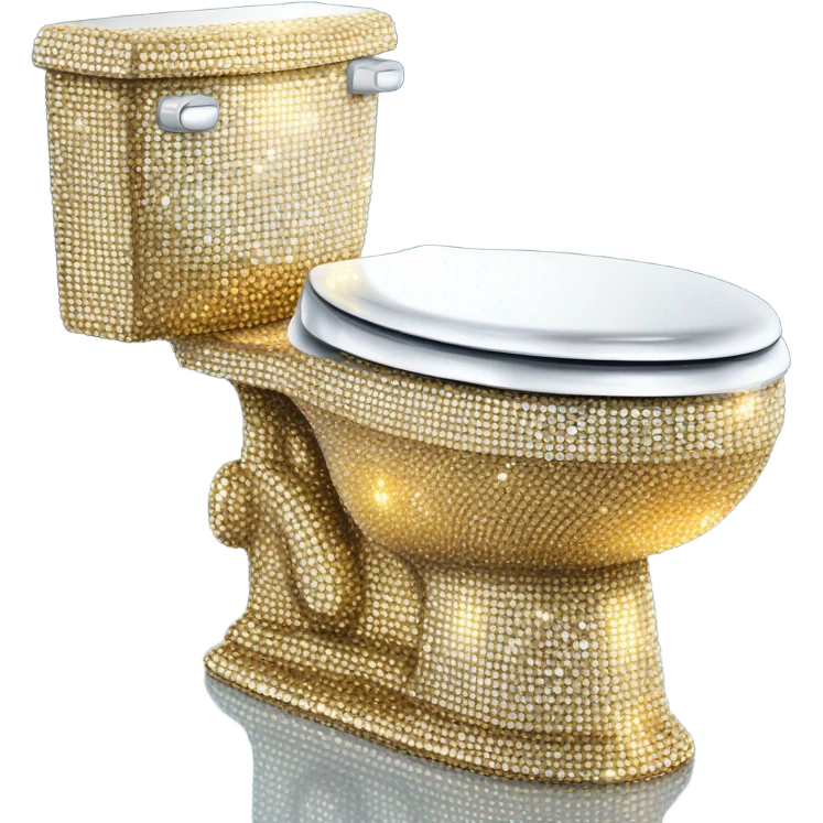 Diamon toilet emoji