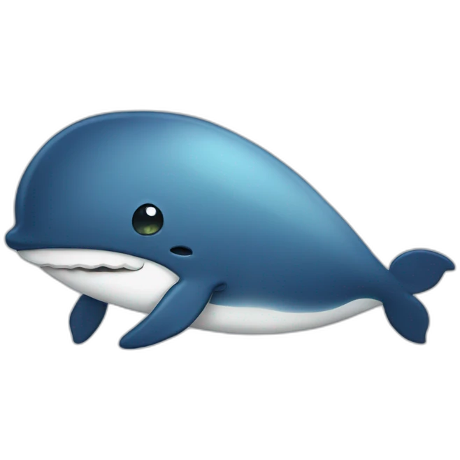 sad crying whale emoji