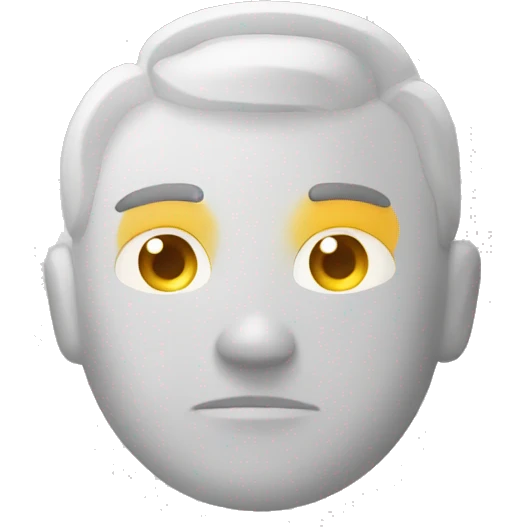 super focused mind on one task emoji