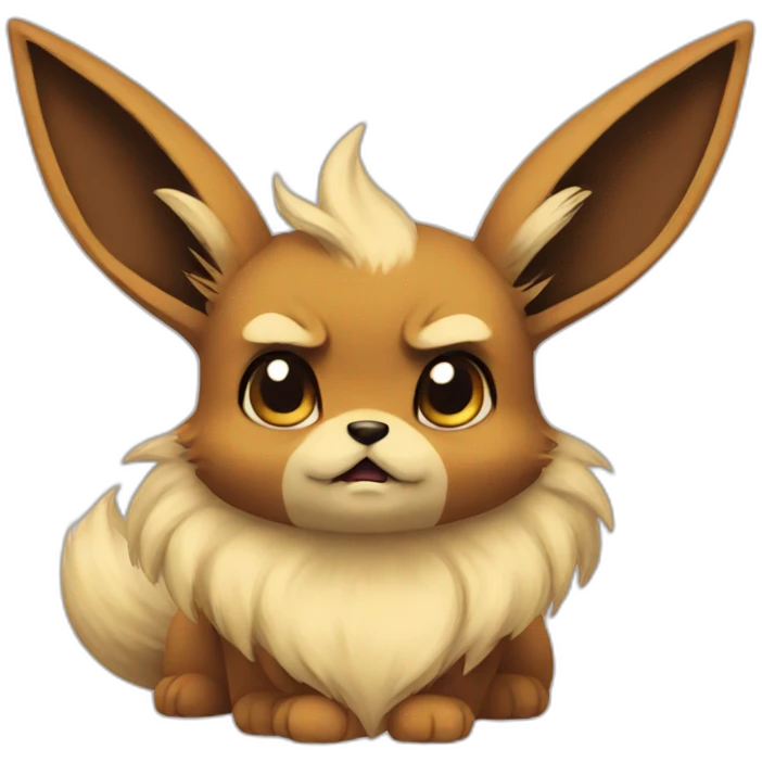 Angry Eevee emoji