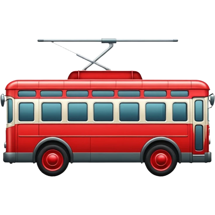 trolleybus emoji