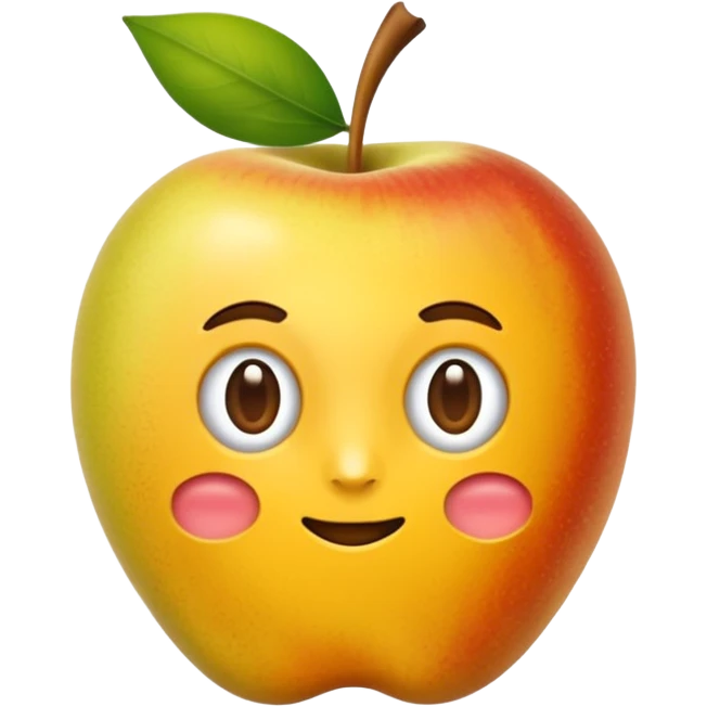 ein tiefer Teller mit breitem rand, darin ein haufen mit gelber Krümel unterschiedlicher Grösse. obendrauf seitlich ein Häufchen Apfelmus. ein Löffel steckt drin emoji