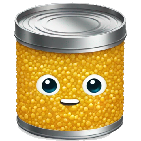 tin of caviar emoji