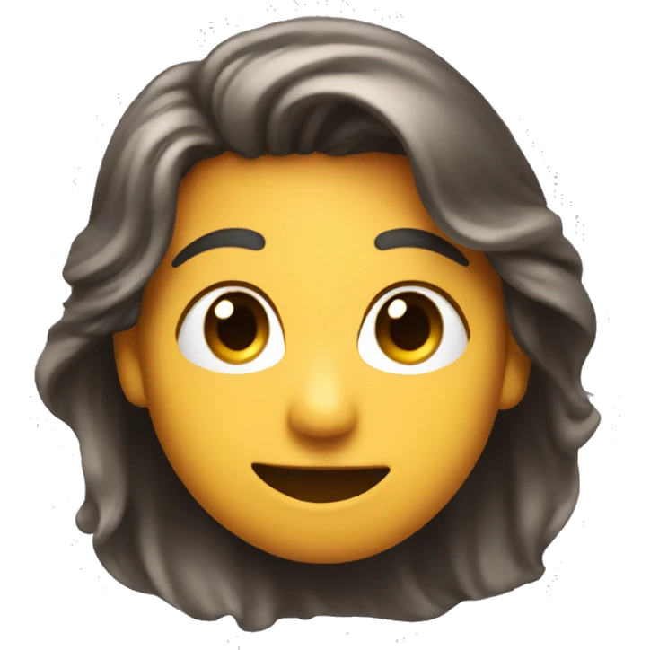 blushing while smirking emoji